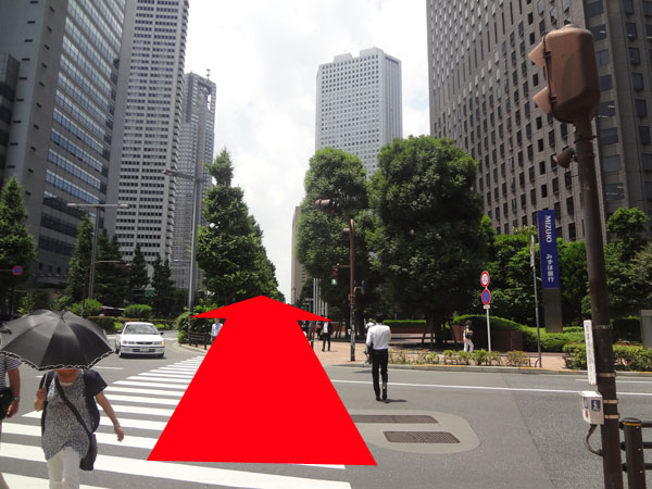 2.新宿センタービルへのアクセス方法