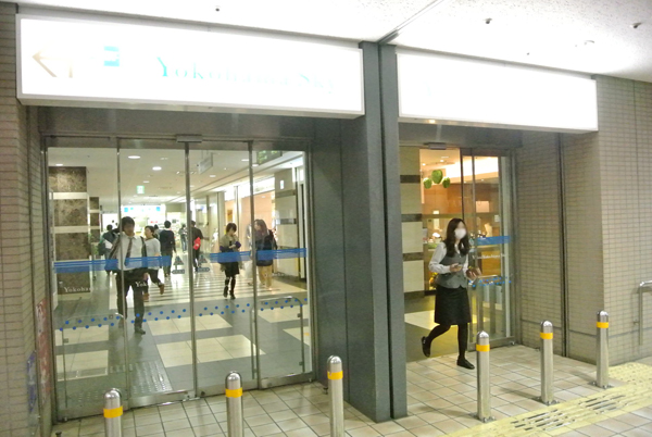 1.JRの改札からYCATまでの行き方