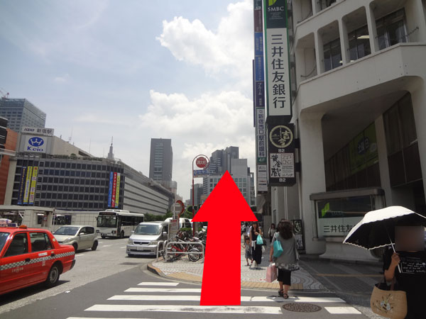 3.写真で見るJR新宿駅西口アクセス
