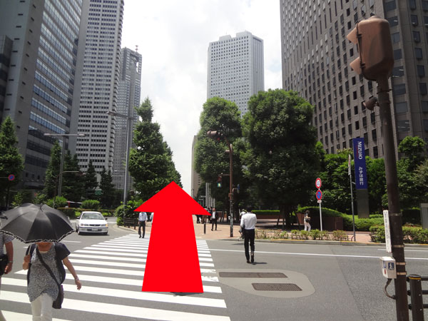 3.写真で見るJR新宿駅西口アクセス