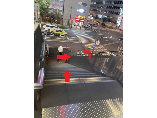 6.「もしも、、、エスカレーターが封鎖されていたら!?」