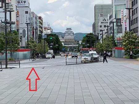 2.姫路駅北口側(姫路城口)