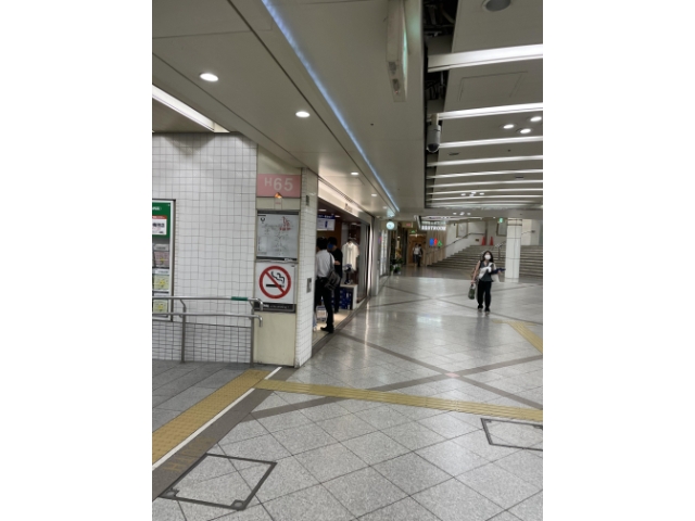 2.東梅田バス停へのアクセス
