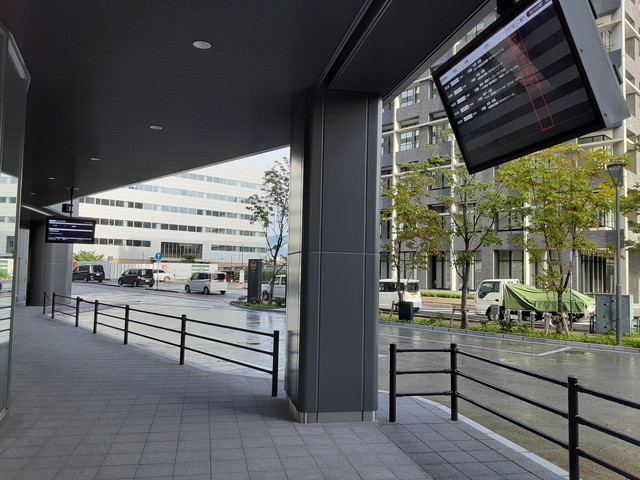 2.バスステーション広島駅北口(新幹線口)「グラノード広島 ビル1F」について