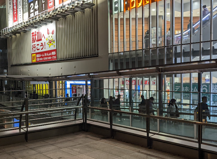 3. 博多駅から博多バスターミナルへのアクセス