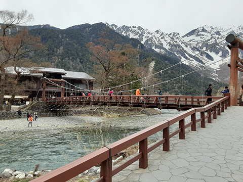 5.上高地へ到着 現地の状況