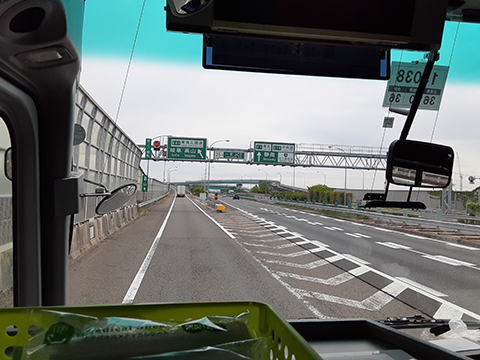 4.大阪から上高地へ 道中の様子